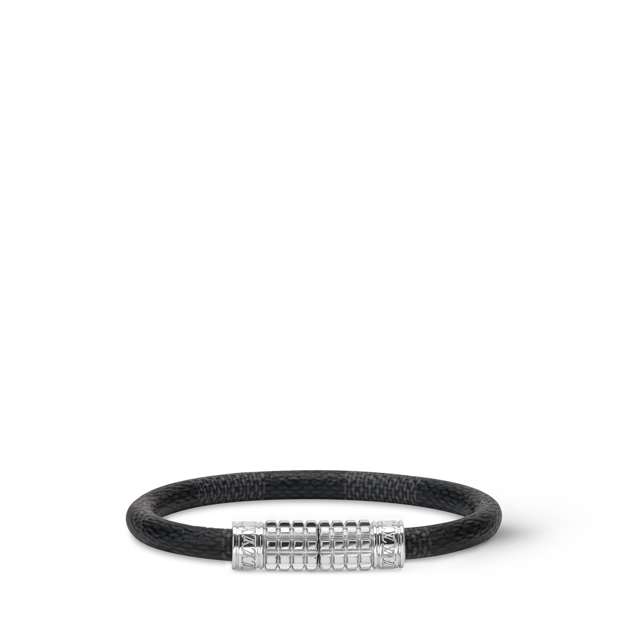 ◇ルイヴィトン◇M6626E/ブラスレ/ディジット/ブレスレット Digit Bracelet Damier Graphite Canvas - Luxury Fashion Jewellery